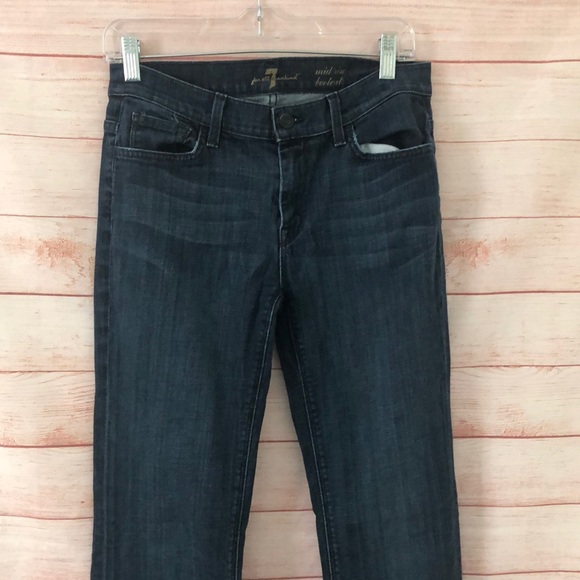 7 For All Mankind Mid Rise Bootcut Jean 29 - Picture 1 of 13